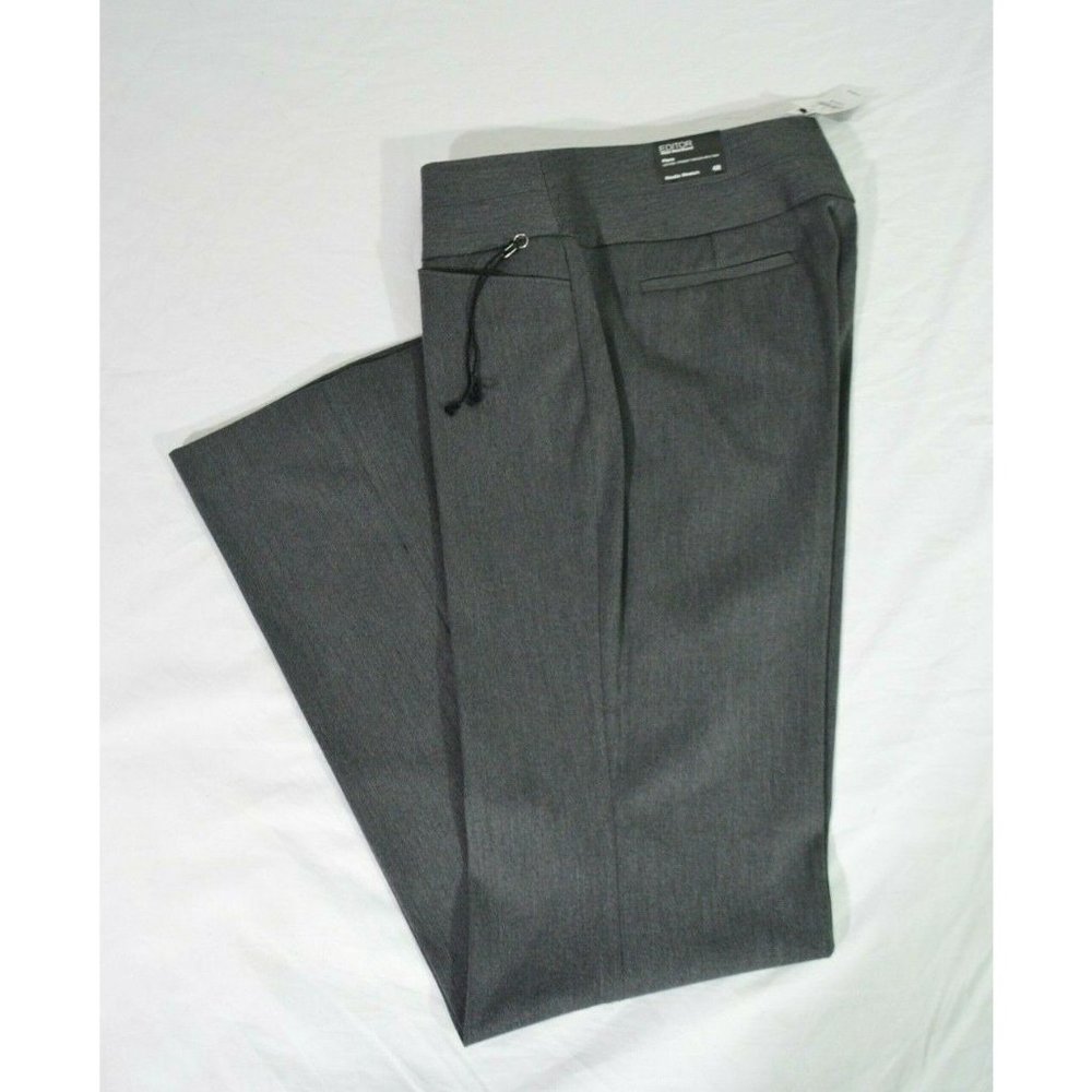 Express Women's Boot Cut Dress Pants in Charcoal Gray